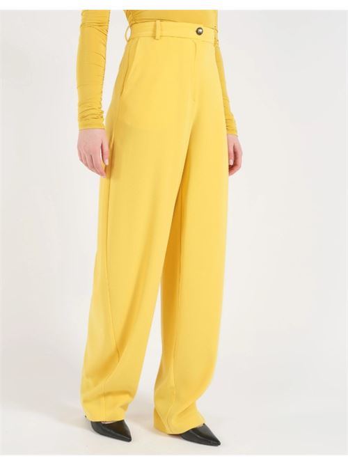 Lightweight crepe trousers ELISABETTA FRANCHI | PA17861E2.EV4